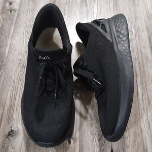 Kizik Athens Black Handsfree Slip-On Sneaker Unisex Size Mens 9.5 Women 11